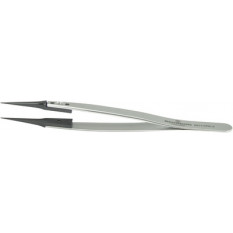 Brucelles avec embouts remplaçables en PEEK, pointes 5, longueur 130 mm