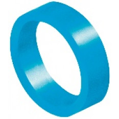 Bague d'identification bleue, en aluminium anodisé, Ø 1.50 mm