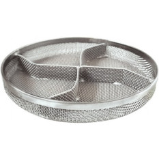 Panier avec 4 séparations, Ø 80 mm, hauteur 10 mm