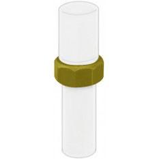 Mèche à flancs parallèles en acier rapide, Ø 0.70 mm, en tube de 2 pièces