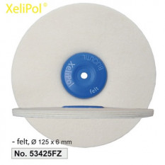 XeliLPol felt, Ø 125x6mmdisque, feutre