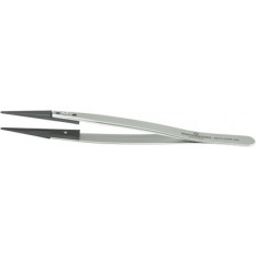 Brucelles avec embouts remplaçables en PEEK, pointes 2A, longueur 130 mm