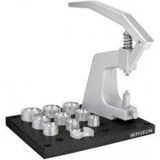 Potence pour poser les verres, avec 9 tasseaux, sur socle bois