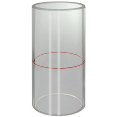 Cylindre plexi seul Ø 62 mm