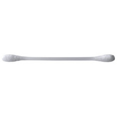 Stick de nettoyage à deux têtes en coton, tige en plastique, Ø 3-5 mm, longueur 76 mm, en paquet de 200 pièces
