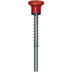 Broche  rouge