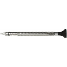 Chasse-aiguilles à tête tournante avec embout en matière synthétique, jaune, Ø 0.60 mm