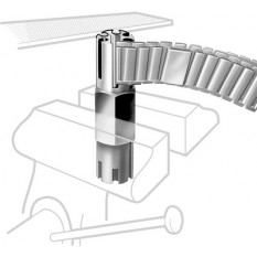 Outil à limer les anses de bracelets métal pour 2 diamètres et 6 longueurs différentes