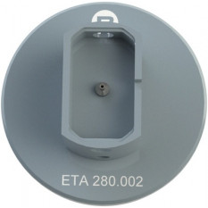 Porte-mouvement spécifique ETA 280.002, calibre 3 3/4’’’ x 6 3/4’’’, en aluminium anodisé