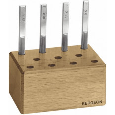 Assortiment de 4 toucheaux pour tester l'or